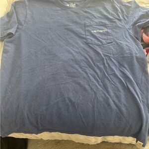 Carhartt Men’s Navy Short-Sleeve Pocket Tee